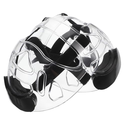 Matériau antichoc léger pour ce casque taekwondo adulte de combat et boxe