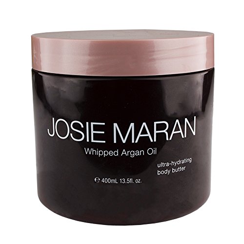 Josie Maran Whipped Argan Oil Illuminizing Body Butter (Luxury (13.5oz/400ml), Soft Pink Radiance (vanilla fig))