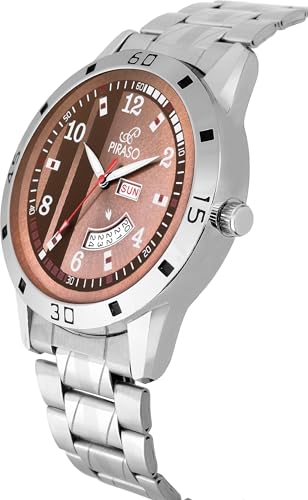 Image of PIRASO Analogue Men's Watch (Brown Dial )