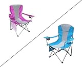 Schöner Campingstuhl in Zwei Varianten (Blau)