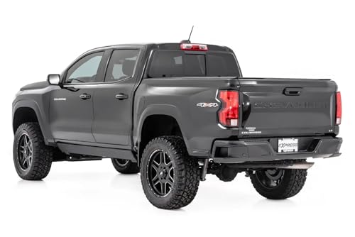 Rough Country Power Running Boards with LED Step Lights for Chevy Colorado & GMC Canyon (2015-2025) Crew Cab - Dual Motor Electric Powerstep Board & Retractable Truck Steps by Rough Country - Image 5