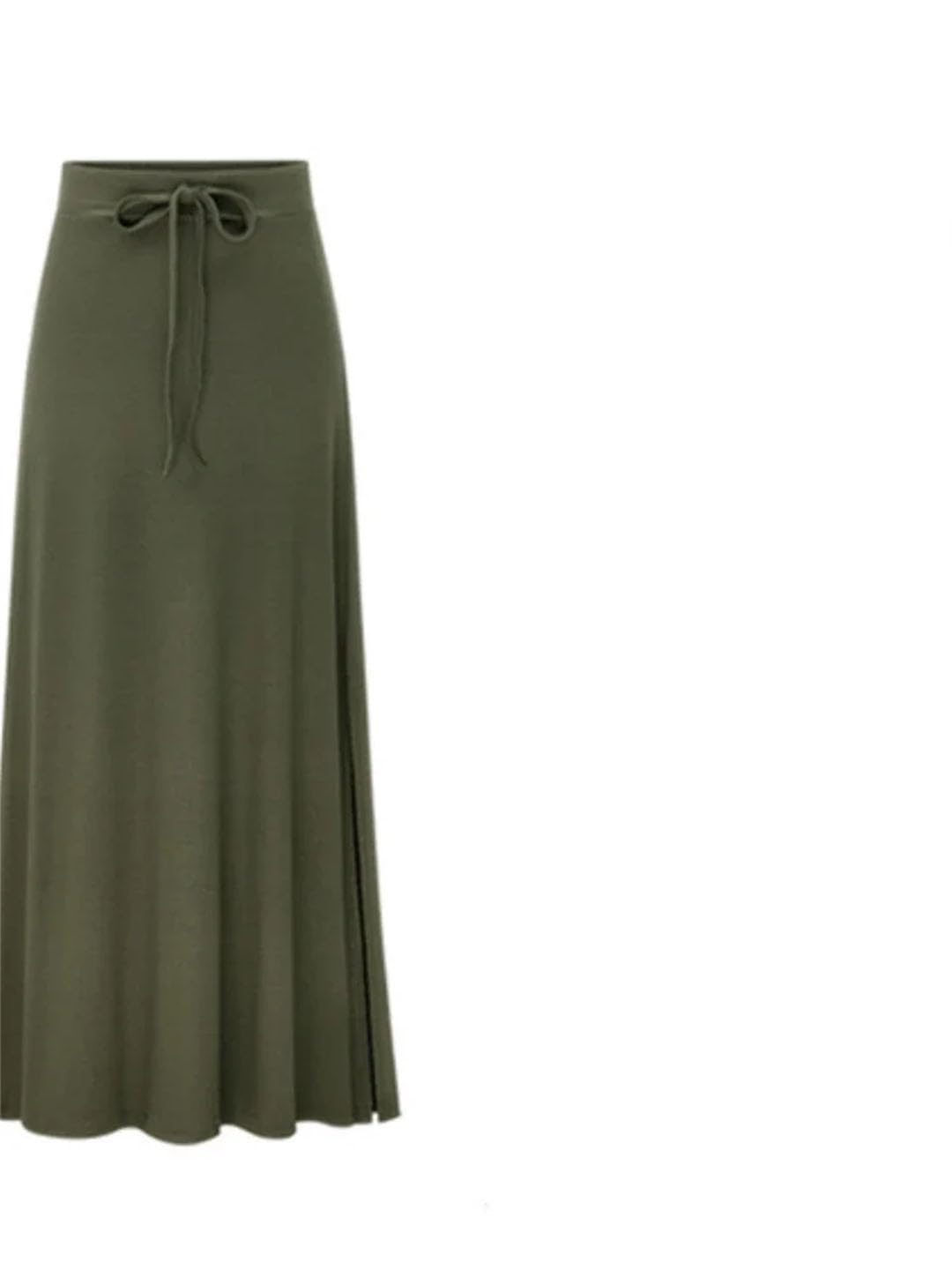 Donne Casual Gonne Irregolare Elastico Vita A-Line Gonne Gonne di Cotone Slim Long Loose Gonne