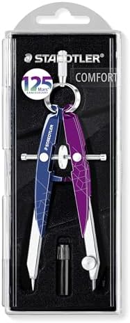 STAEDTLER Mars Comfort 556 Precision Compass - with Locking Wheel
