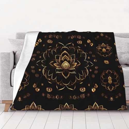Couverture flanelle super douce et thermorégulatrice pour lit