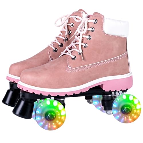 BMOZRM(なぜザム) アダルト 2列 ローラーシューズ 女性のための