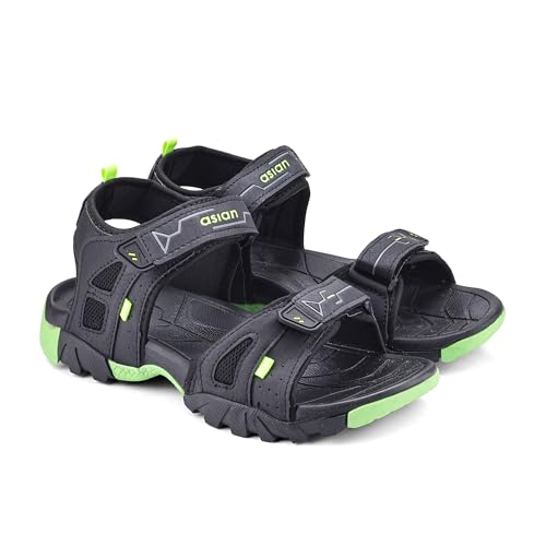 Image of ASIAN Vistara-48 Men's Outdoor Sandals with Adjustable Straps, Cushioned Footbed, Rugged Anti-Slip Outsole, Stylish Lightweight Design | Ideal for Travel & Beach