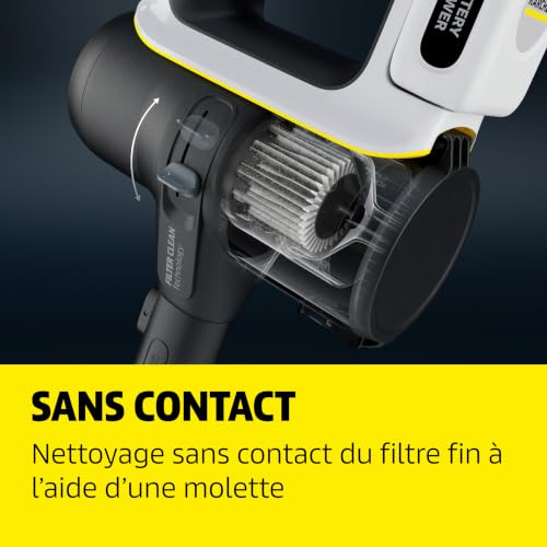 Aspirateur balai sans fil Kärcher VCS 7 28 Infinity Signature Line HEPA brosse anti emmelement 70min intelligent - vue 9