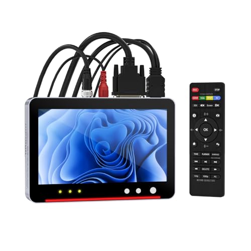 Unisheen HD Switchable Video Recorder-SDI VGA DVI HDMI YPbPr RCA Camera 4K Video Capture Box Recorder,Compatible with Surveillance, pro AV, conferencing, Entertainment, and Legacy Media Systems