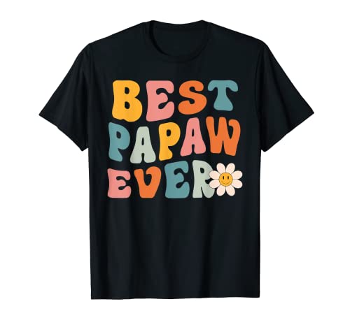 Cute Best Papaw Ever Fathers Day For Men Daddy Papa Camiseta