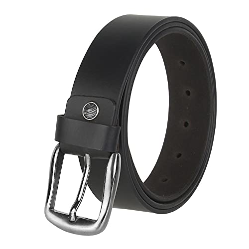 Image of USL Casual /Formal Genuine Leather Belt With Adjustable Buckle For Men