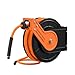 Giraffe Air-Hose-Reel with 3/8 In. x 25 Ft Hybrid Air Hose,Auto Retracble,300PSI Heavy Duty-Reel