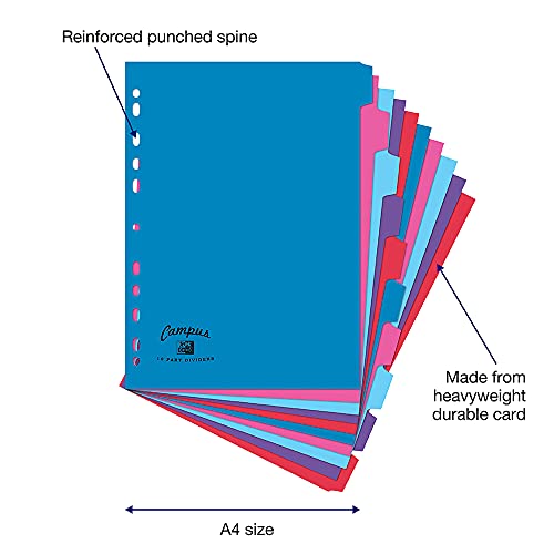 Oxford Campus - Separadores para archivador