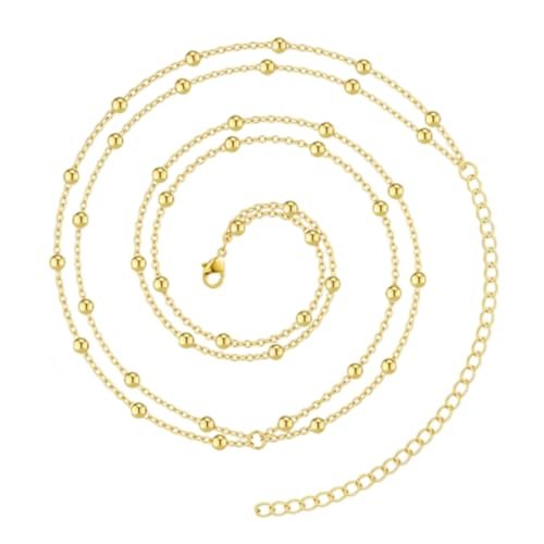 Layered Waist Belt Stylish for Stage Dance Music Festival Jeans Dress Body Jewelry Chain Metallic Belly