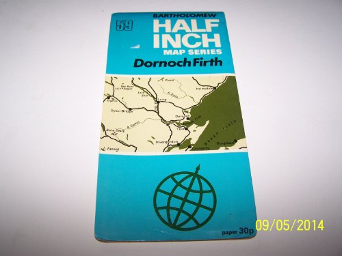 Dornoch Firth Map: One Mile to Half an Inch