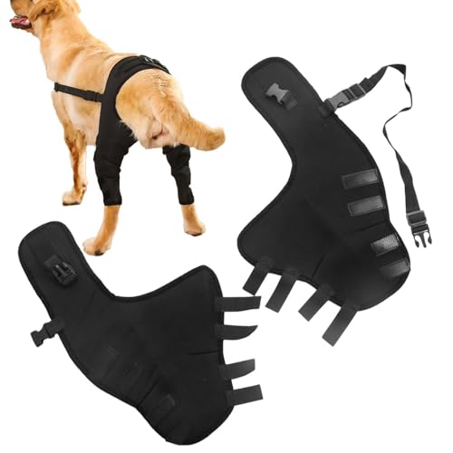 Generisch Soporte de cadera para perros, soporte para piernas para mascotas, sujeción para piernas de mascotas, soporte para la cadera y herida de mascotas para perros pequeños y medianos que protegen