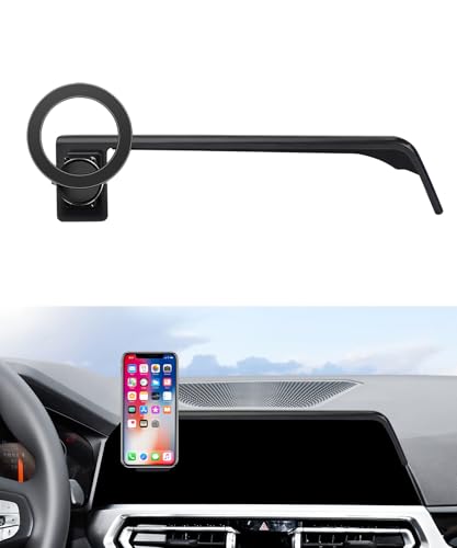 MaserWeller Car Phone Holder for BMW 2 Series 2022-2024 / BMW 3 Series 2019-2022 / BMW 4 Series 2021-2023 Accessories 10.25-Inch Screen Fixed Clip, 360° Rotation Phone Mount Compatible with MagSafe by MaserWeller - Image 2