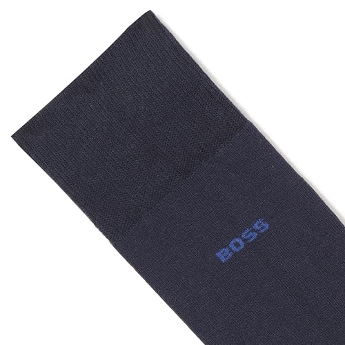 BOSS Men's 4-Pack Sold Cotton Socks Gift Set4