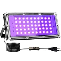 Faretto Luce Nera UV 150W LED | Impermeabile IP65, 395-400nm, Per Feste E Decorazioni - Foto 4