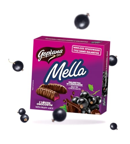 Goplana Mella Chocolate Cubierto de Chocolates Frutales Pack 3 miniatura 2