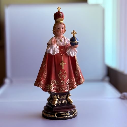Niño de Praga Estatua de Resina 12 pulgadas miniatura 2