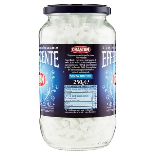 Boisson effervescente au citron Crastan digestif italien 3x250g
