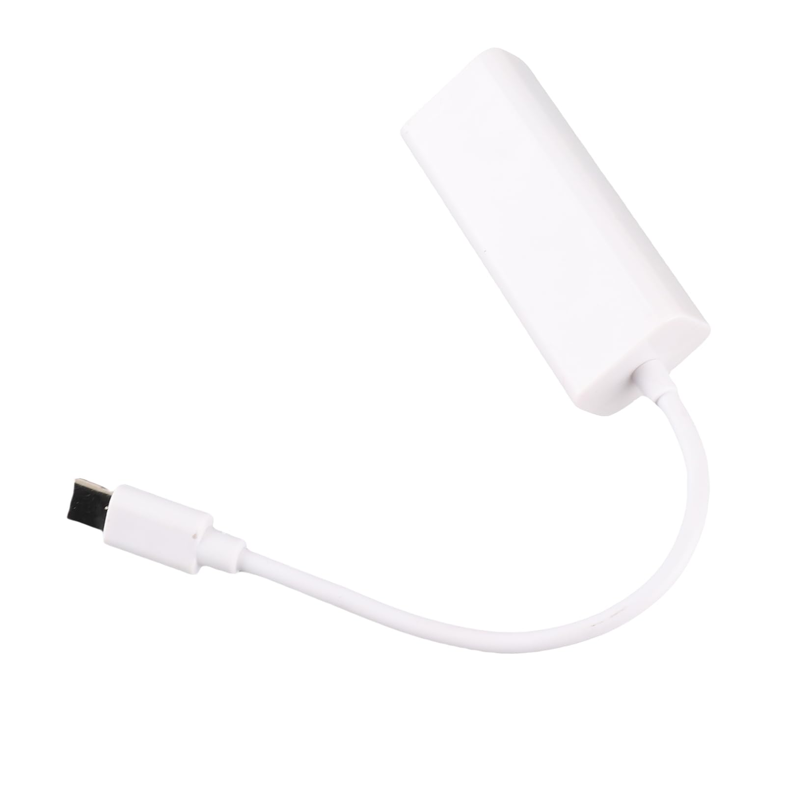 Konwerter Typu C na Rj45 Adapter Rj45 Typu C Biały Plastikowy Usb 3.1 Typ C na Rj45 100 Mb/S Ethernet Lan Adapter Sieciowy Konwerter do Laptopa Macbook Usb C