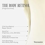 Nécessaire The Body Retinol - Firming Repair Serum + Retinol Body Lotion For Women & Men. Wrinkle + Line Prevention. 0.1% Pure + 10% AHA Crepey Skin Treatment. 5.1 oz - Image 4