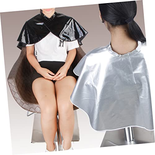 Beaupretty Capas De Estilo De Cabelo Para Clientes Avental De Corte De Cabelo Vestido De Corte De Ca