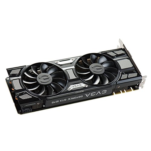 EVGA Black GeForce GTX 1070 8 GB Video Card (08G-P4-5171-KR