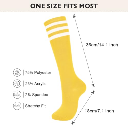 American Trends Womens Softball Socks Knee High Socks for Cosplay Party Stockings Leggings3