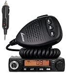Mini CB Radio LT-198 Compact Design with External Speaker Jack,VOX Function Easy to Read LCD Display Compatible with 12-24V Voltage