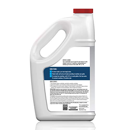 Hoover Oxy Deep Cleaning Carpet Shampoo, Concentrated Machine Cleaner Solution, 116Oz Formula, Ah30936, White #TOP1