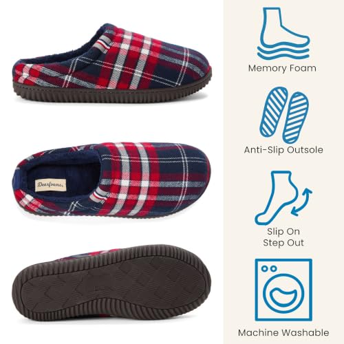 Image of Dearfoams mens Case Casual Clog