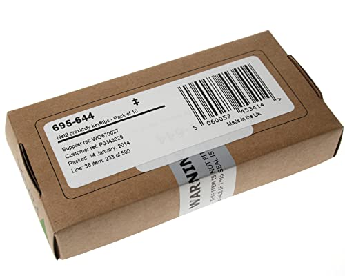 Paxton Fob 695-644 Net2 proximity keyfobs, box of 10 by Paxton