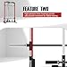 Megastar Smith Machine with LAT Pulldown System, Multi-Function Power Cage Squat Rack with Weight Storage, Cable Machine with Pull-up Bar, Pull-Down bar and Row Bar, P70 Red