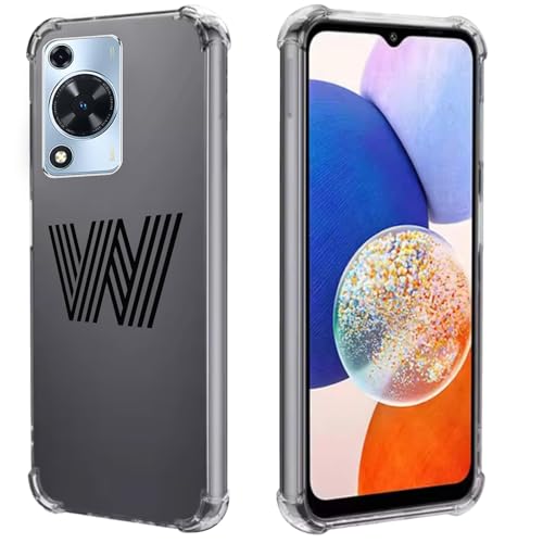 FortiCase Personalized Custom Phone Case for Huawei Nova Y63,Transparent Case,Name/Letter/Text Phone Case,for Huawei Nova Y63 Case -M3
