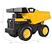 Cat Construction Toys, Real Steel Dump Truck – 12” Heavy Duty Steel Construction Toy with Realistic Working Dump Bed – Durable Vehicle for Indoor & Outdoor Play – Ages 3+