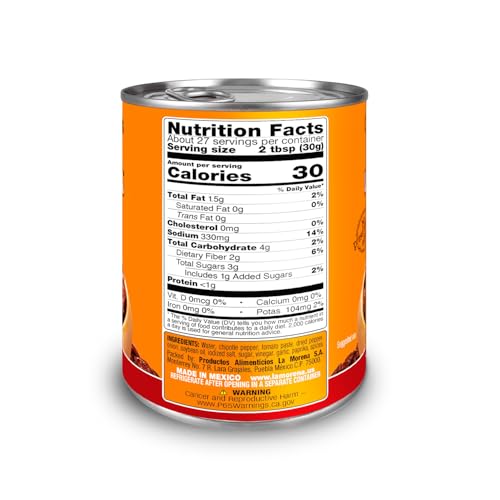 Image of La Morena Chipotle Peppers in Adobo Sauce 28 oz