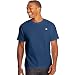 Champion Men's Jersey T-Shirt, Seabottom Blue, M