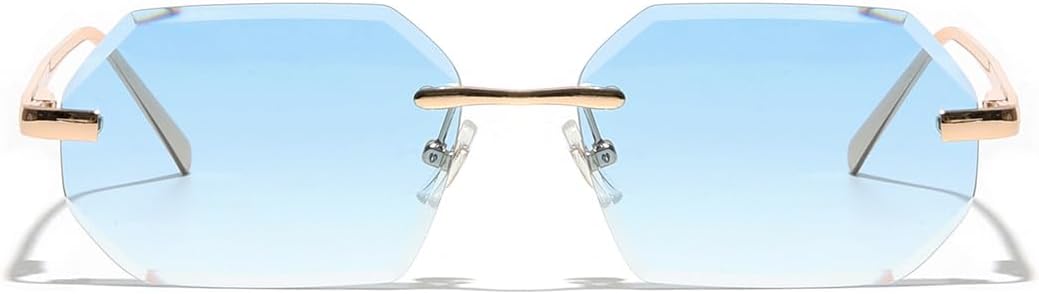 [TOIPASTN] サングラス メンズ ファッション リムレス サングラス