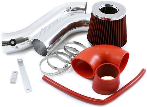 3" Black Air Intake Kit + Filter Compatible with 06-09 Dodge Charger 05-08 Magnum 08-10 Challenger 3.5L V6