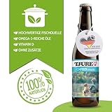 TJURE Hundesmoothie Fisch mit Kartoffel | 6 x 220 ml | Getreidefreier Smoothie für Hunde | Mit 26 % Fisch & Gemüse | Ideal als Topping & Snack | Ohne Zusatzstoffe | Made in Germany