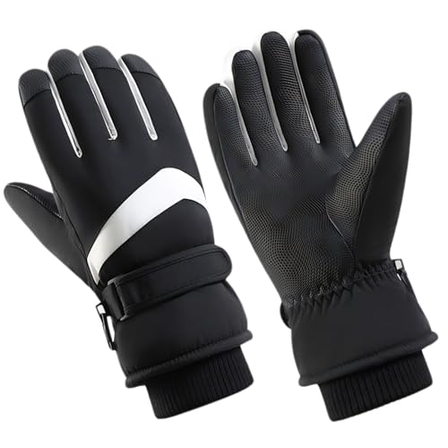 Gants de ski d'hiver chauds pour stopper le froid aux mains