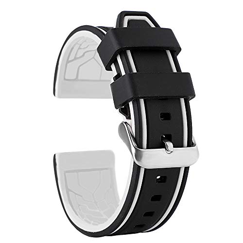 20mm 22mm 24mm 26mm VRrvxg h XeXX`[obNt oCJ[ ubN u[/zCg/IW/CG[/bh/O[ 24mm+Black +White Edge