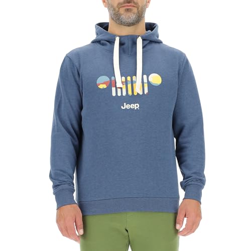 Sweatshirt Homme Jeep J J23w au motif graphique Grid Bark exclusif