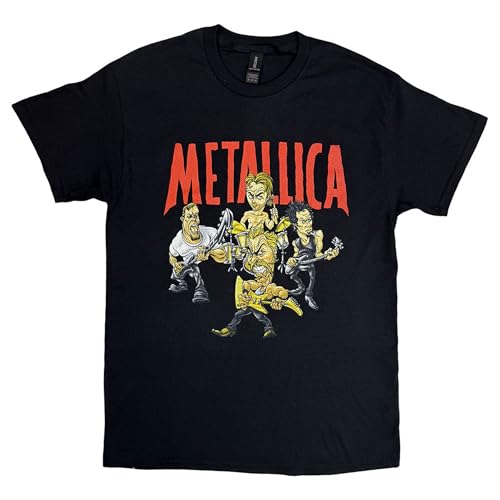 Metallica Load Chavez Cartoon T Shirt Size XXL
