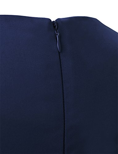 Image of Dressystar Women's Vintage Cocktail Party Dress 1950s Retro Rockabilly Prom Dresses