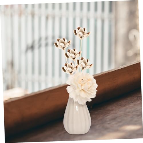 Hemobllo 5 pcs Palitos Difusores Aromaterapia con Flores Artificiales miniatura 6