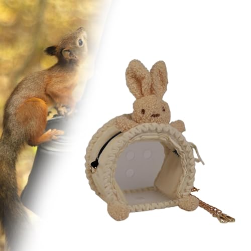 Yajuyi Bolsa transportadora de pássaros, bolsa de saída de animais pequenos, bolsa com janela visíve