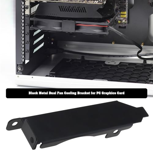 Set de Soportes Metálicos para Ventilador PCI Dual 80mm y 90mm miniatura 2